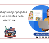 Los trabajos mejor pagados para los amantes de la escritura.