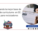 Explorando la mejor base de datos de currículums  en EE. UU. para reclutadores
