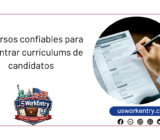 Recursos confiables para encontrar currículums de candidatos